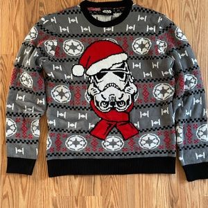 Star Wars ThinkGeek Stormtrooper Ugly Christmas sweater